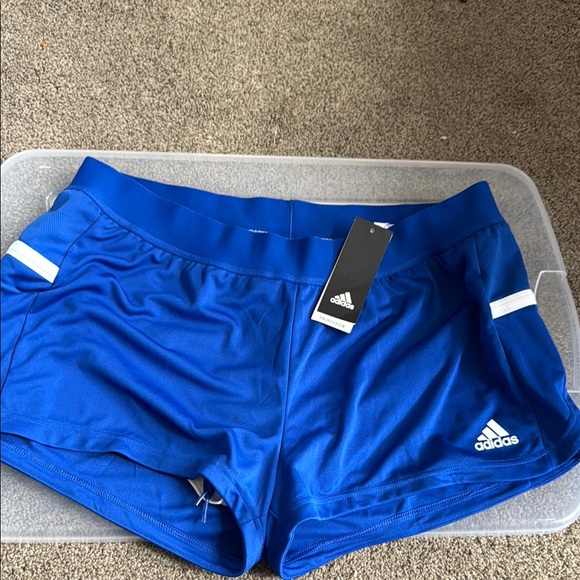 adidas Pants - Adidas Women's Blue Sports Shorts